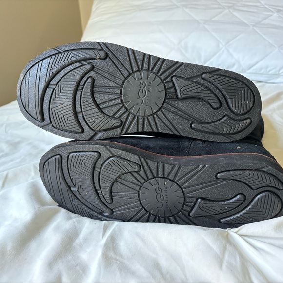 Black Suede UGG tall inside zipper. - Picture 6 of 6